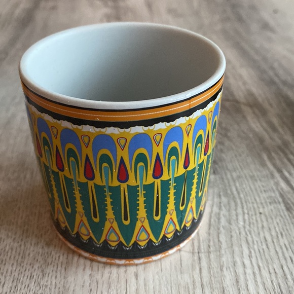 Ceramic mandala planters - Picture 4 of 8